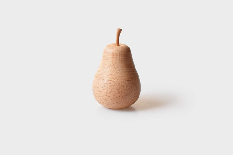 Pear Toothpick Holder – Handcrafted/ Natural Storage Box