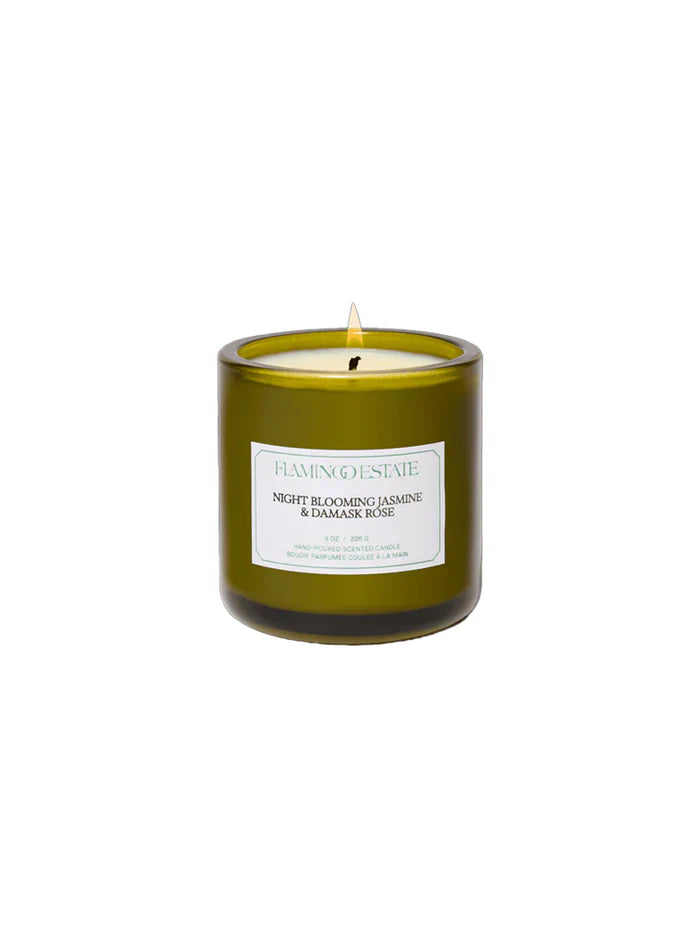 Night Blooming Jasmine & Damask Rose Candle