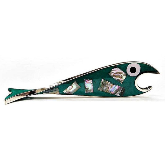 Red Pacific Abalone Table Top Mariner's Fish Bottle Opener