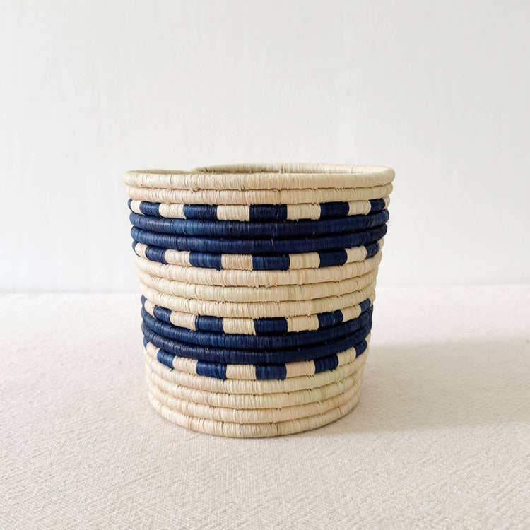Blue Storage Plant Basket: Gihanga