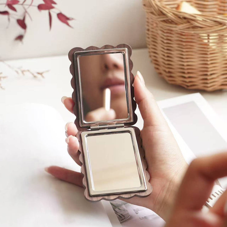 Biscuit Pocket Mirror – Handcrafted