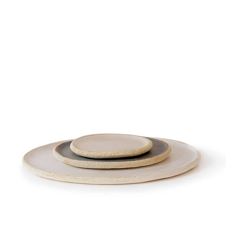 Ice Plates in Stoneware Clay