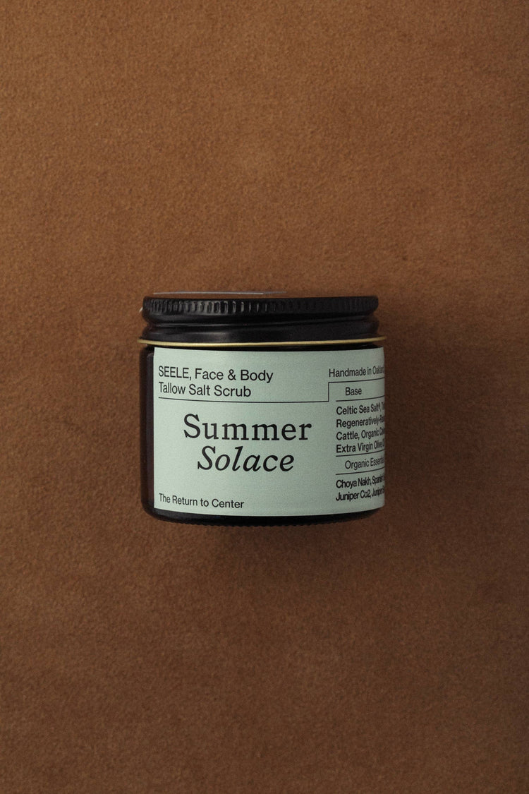Seele Celtic Sea Salt® Scrub - Regenerative Tallow®- 60mL