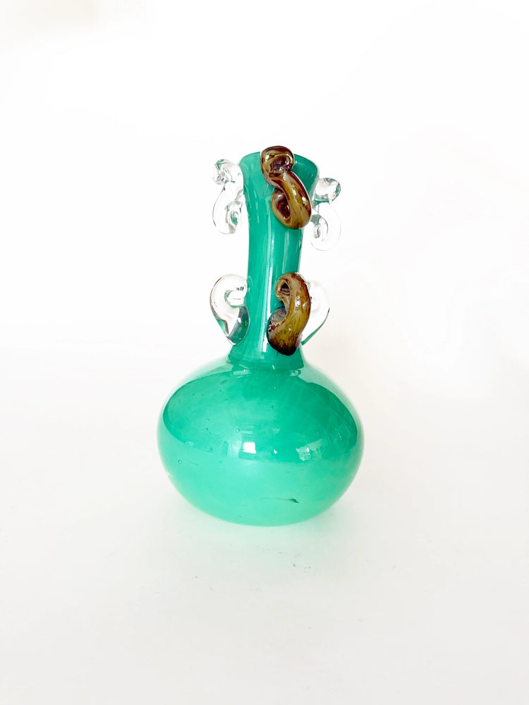 Handblown Eight Handle Vase