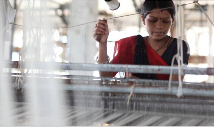 Linen Runner | Handwoven Wild Rice | Fair Trade: 14"x90"