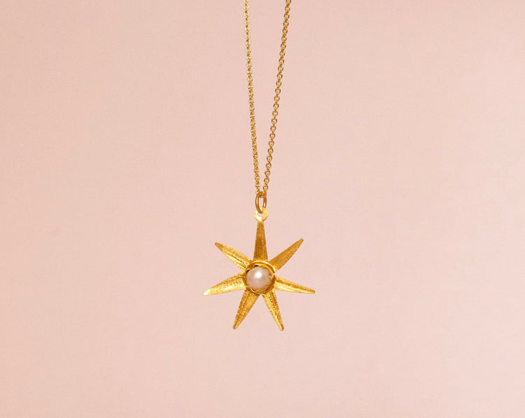 Atlas Gold Pendant