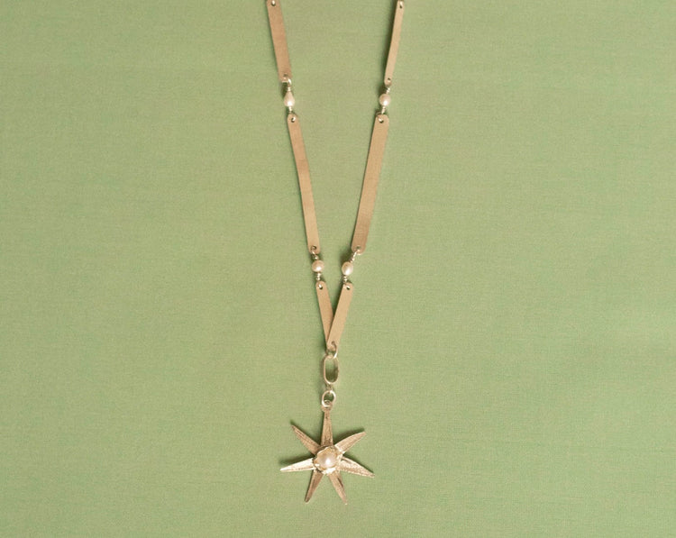 Atlas Silver Necklace