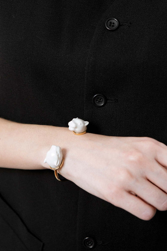 Panther Head Bracelet