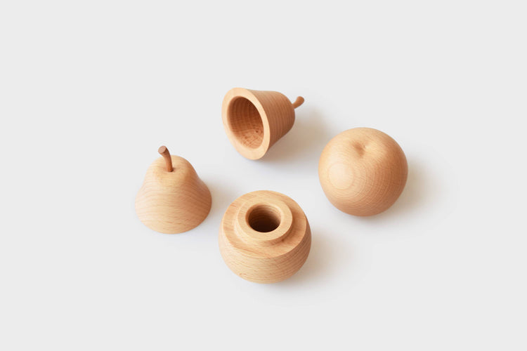 Pear Toothpick Holder – Handcrafted/ Natural Storage Box