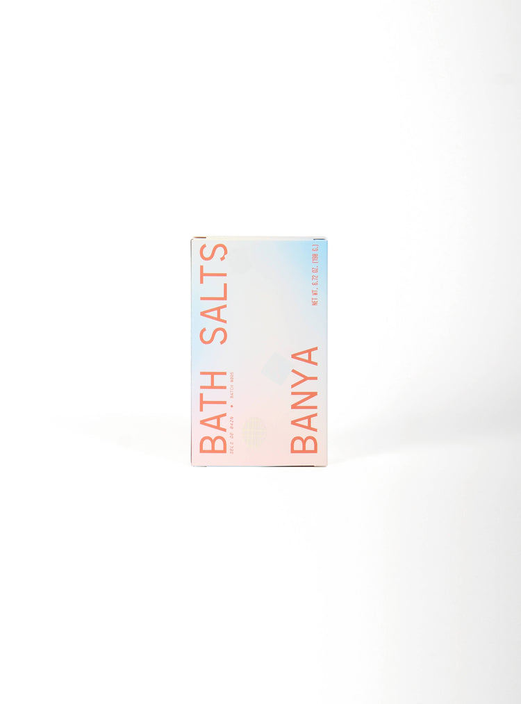 Banya Bath Salts- Hinoki & Texas Cedarwood