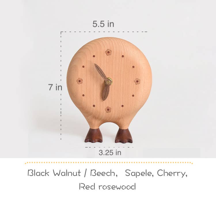 Big Foot Clock – Handcrafted Gift & Home Decor