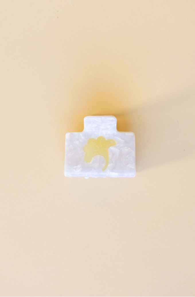 Pia Iridescent Yellow Women's Hair Clip