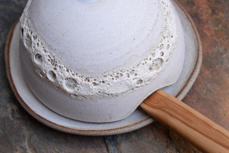 Handcrafted wood butter knife
