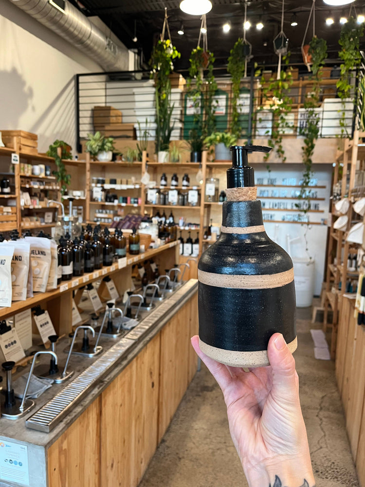 Soap Dispenser: Burgundy