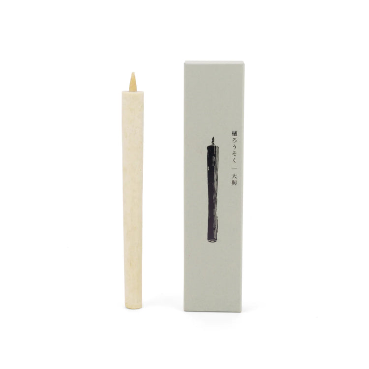 DAIYO Sumac Wax Candle White No.5 (2pc-pack)