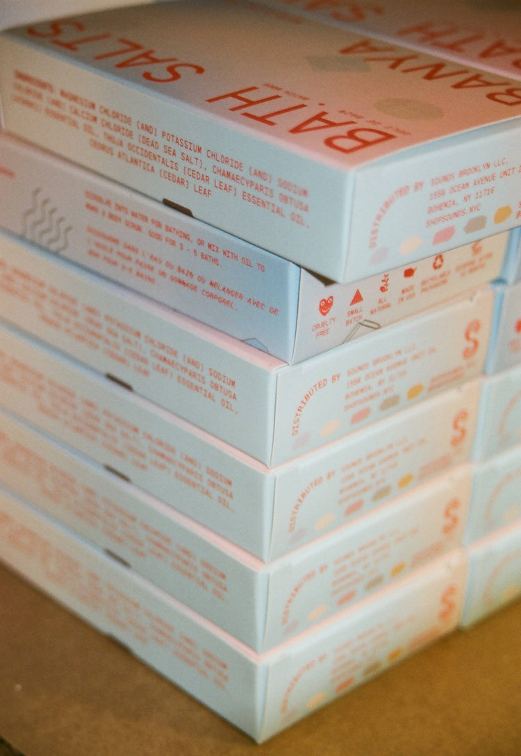 Banya Bath Salts- Hinoki & Texas Cedarwood