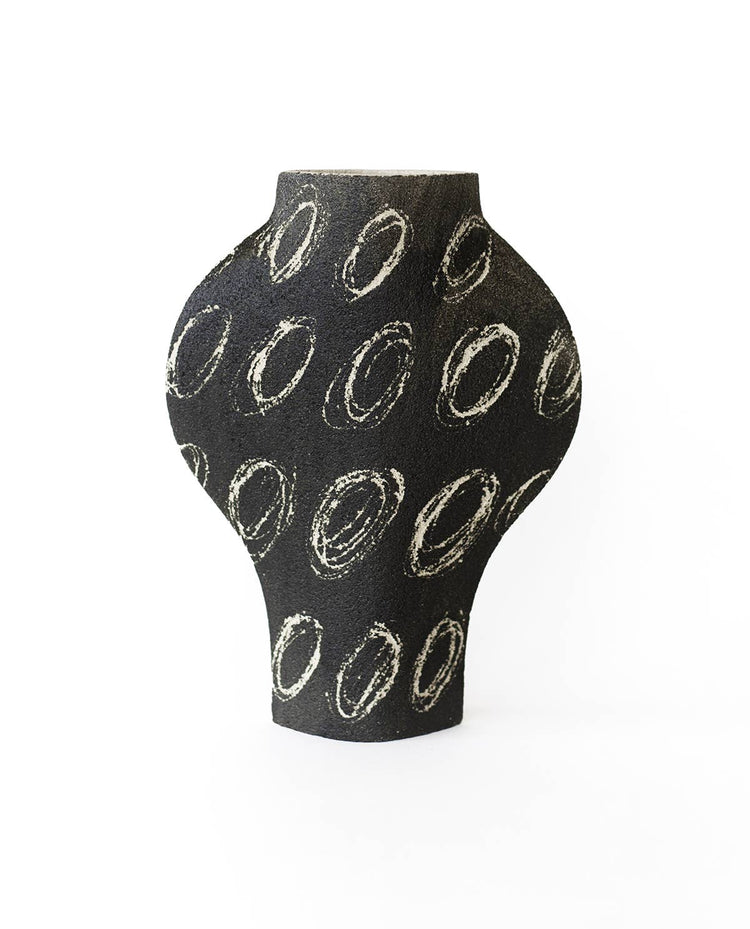 Ceramic Vase ‘Dal - Negative Big Rounds’
