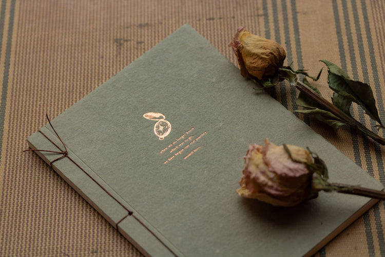 Wendell berry letterpress inspiration journal