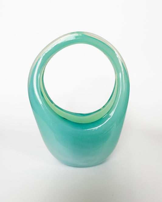 Murano Stretch Basket Opaline Light