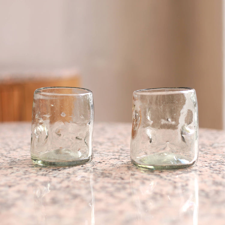 Hand Blown Wine or Cocktail Glass Tumbler - Picado