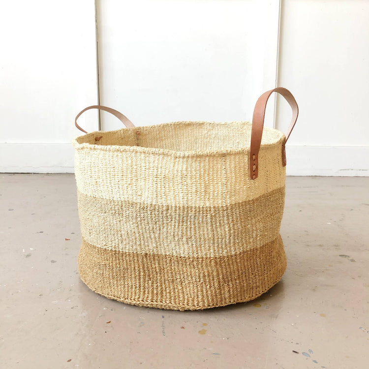 XL Floor Basket: Coconut