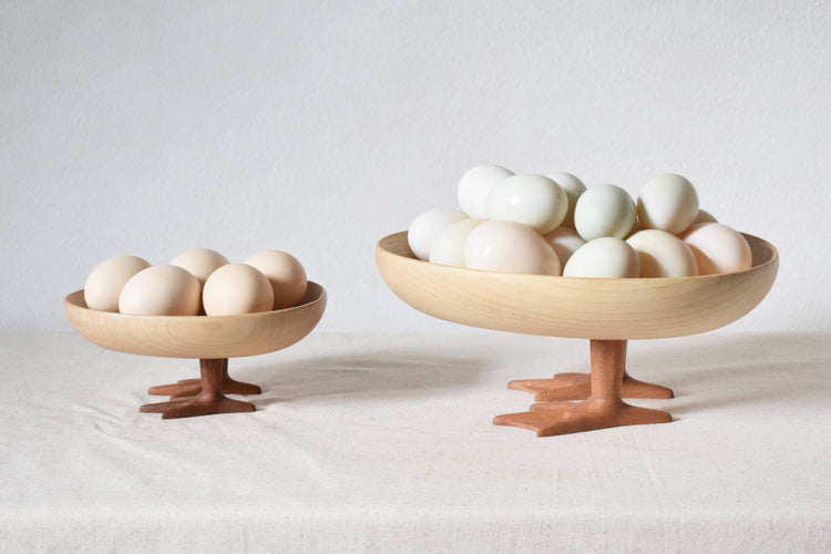 Walking Egg Tray - Handmade/Table Decoration: Large