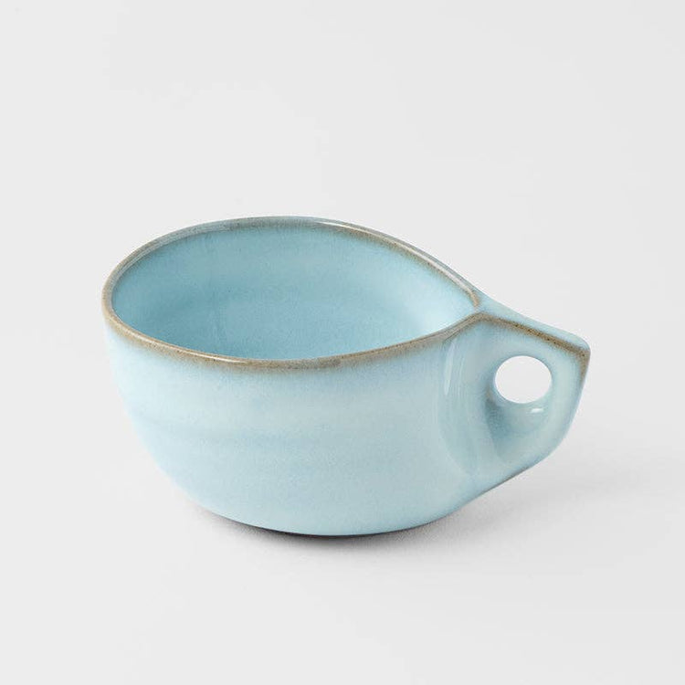 Arc Coffee Cup Cloud Blue Glaze