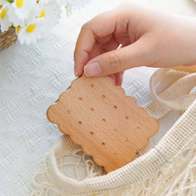 Biscuit Pocket Mirror – Handcrafted