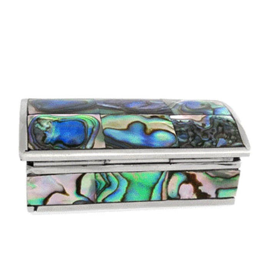 Blue Pacific Abalone Jewelry Boxes: Large