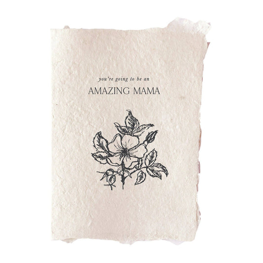 Amazing mama card