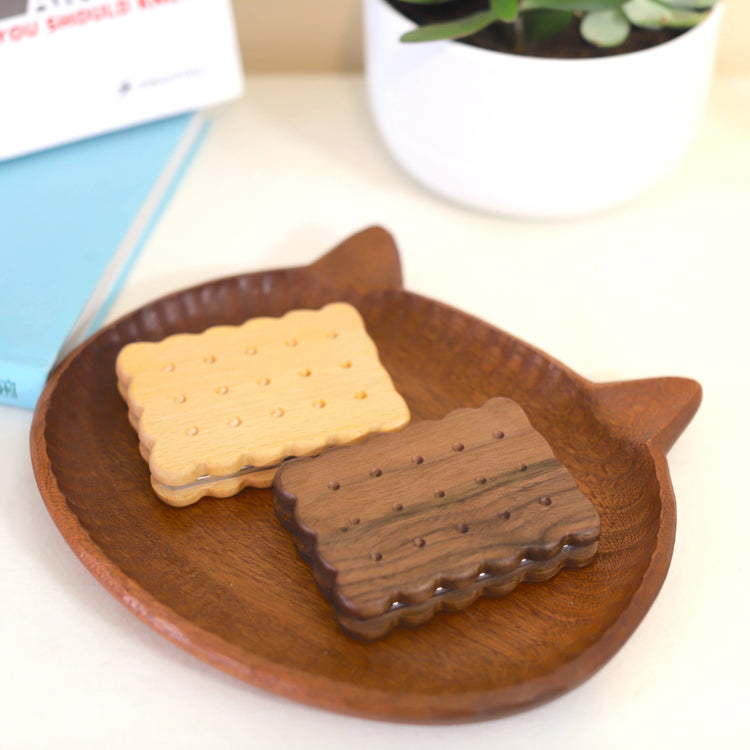 Biscuit Pocket Mirror – Handcrafted