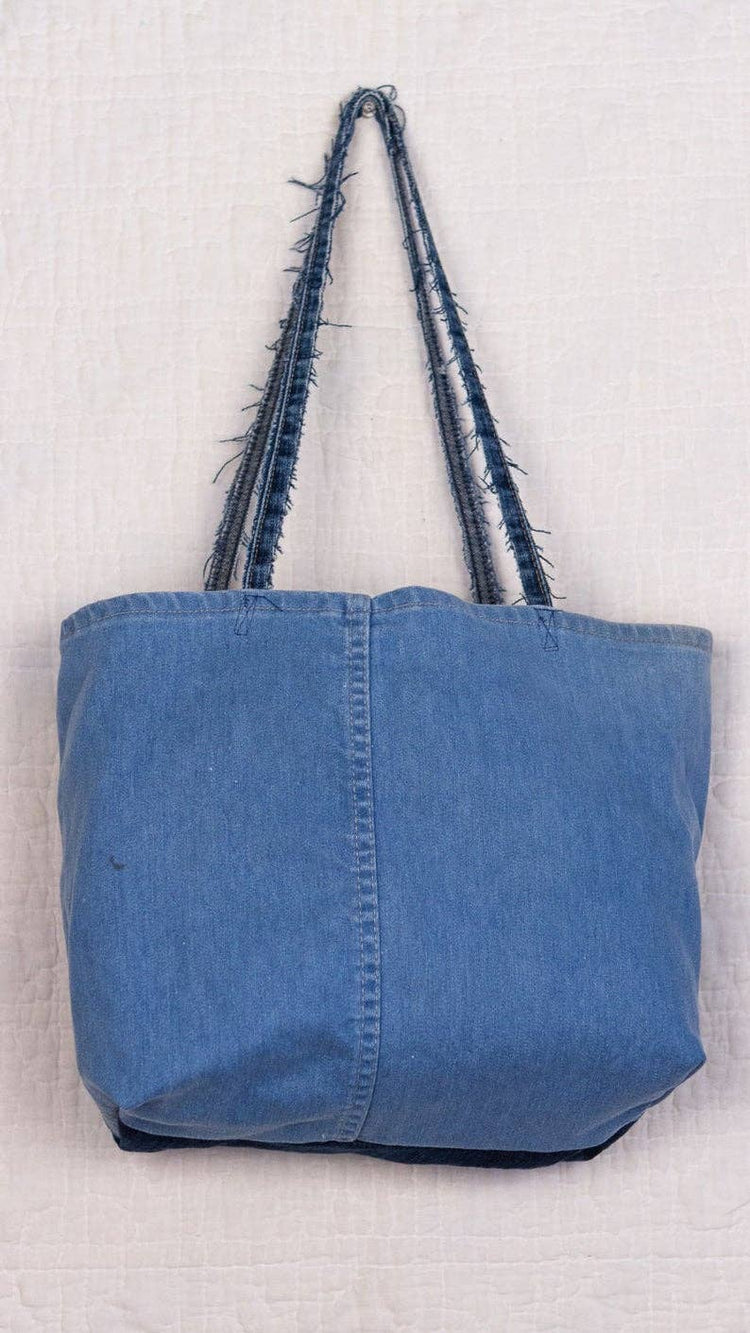 Silk Denim To Go Bag