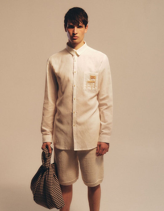 Hand Stiched Linen Shirt