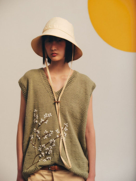 Hand Knitted Waistcoast