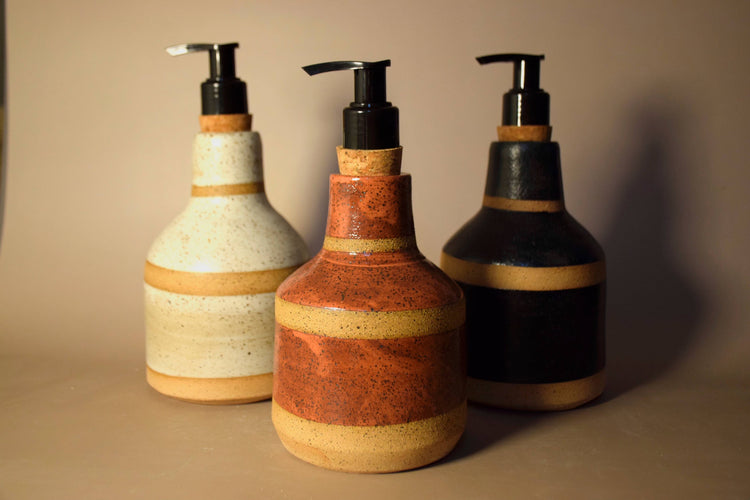 Soap Dispenser: Burgundy