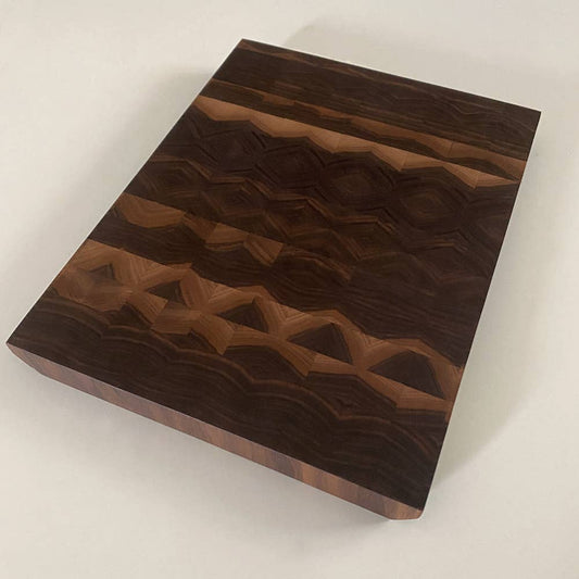 Walnut End Grain Cutting & Serving Board