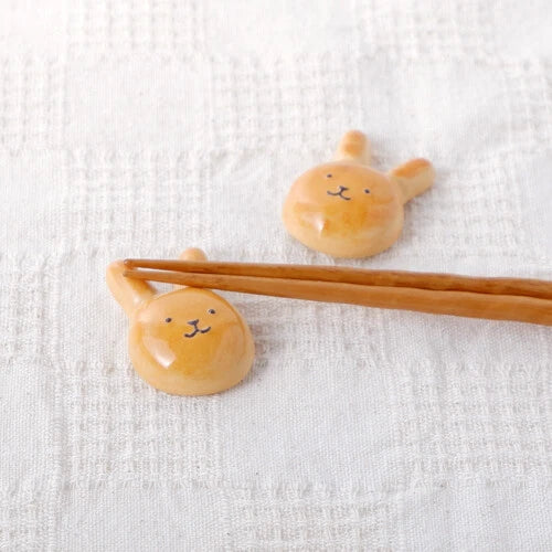 Rabbit Bread Chopstick Rest