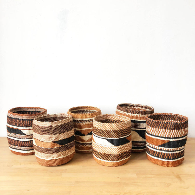 Fine Weave Baskets (Assorted): Medium