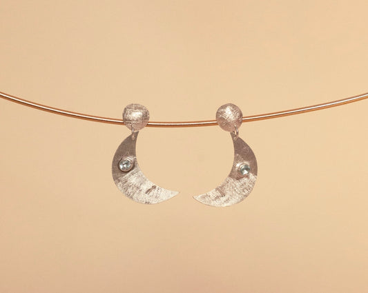 Aku Earrings Silver