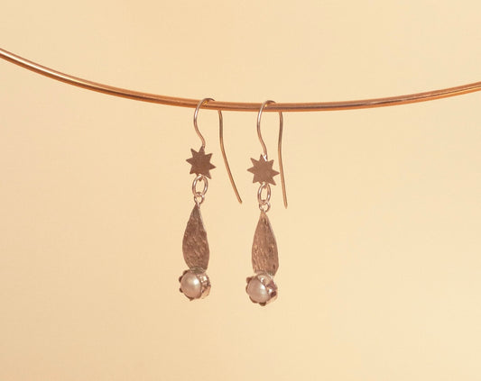 Ama Silver Earrings