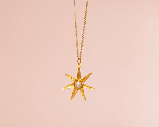 Atlas Gold Pendant