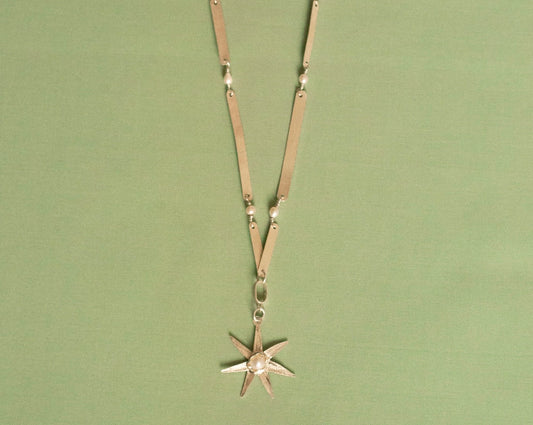 Atlas Silver Necklace