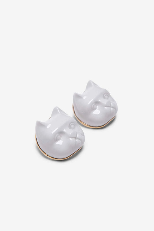 Broken Kitten Earrings
