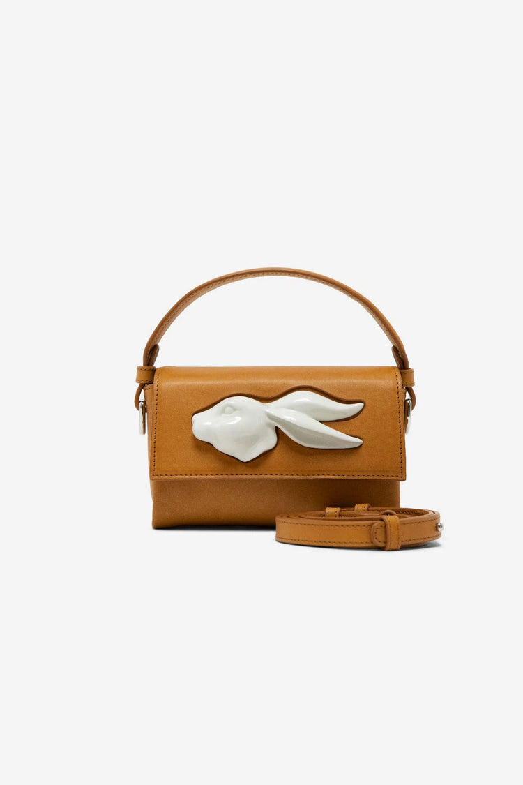 FLAP MINI RABBIT HEAD BAG