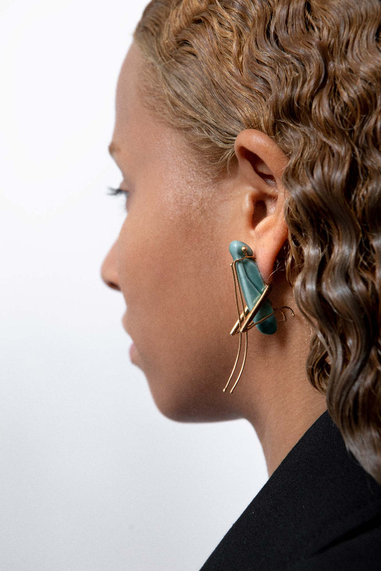 Grasshopper Earrings