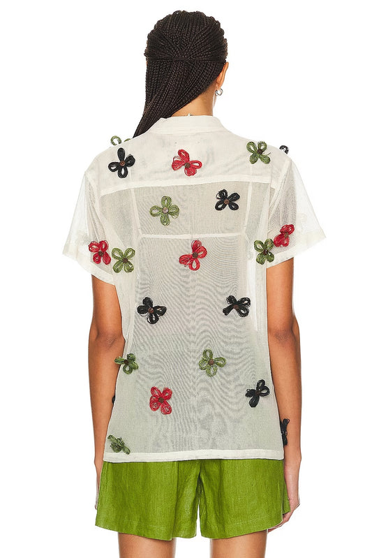 3D Flower Shirt