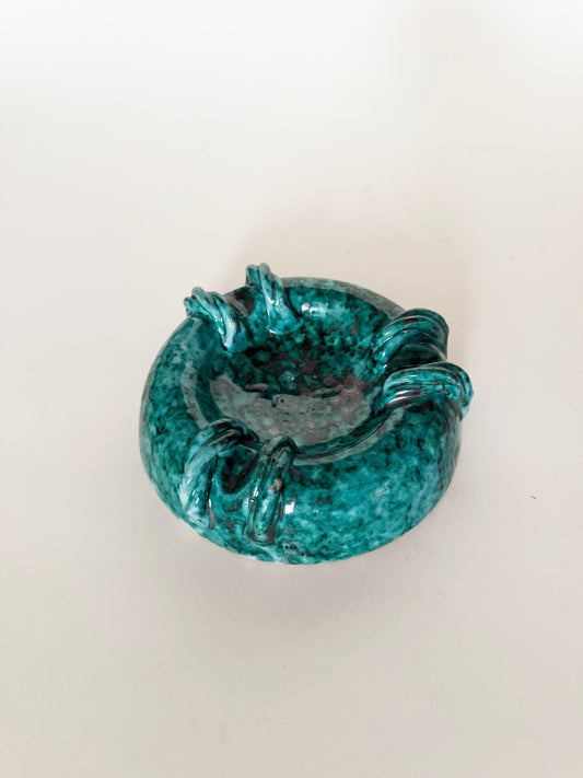 Signed Italian Ceramic Ashtray