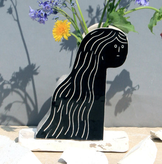 Long Hair Vase