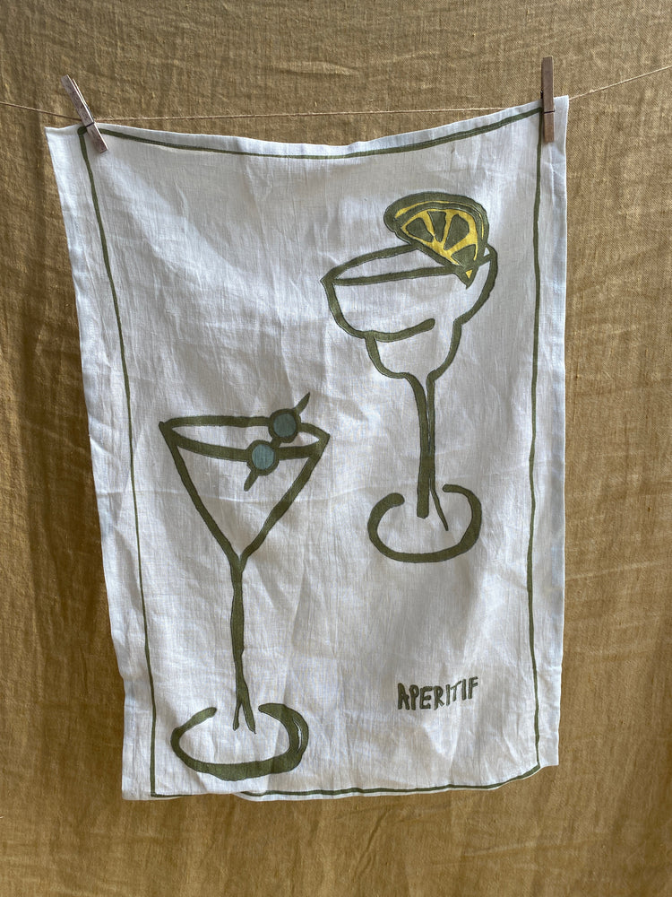 Aperitif Tea Towel