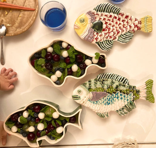 Fish Plate With Lid